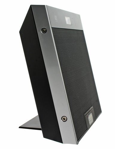 Altec Lansing inMotion Max portable speaker on white background.