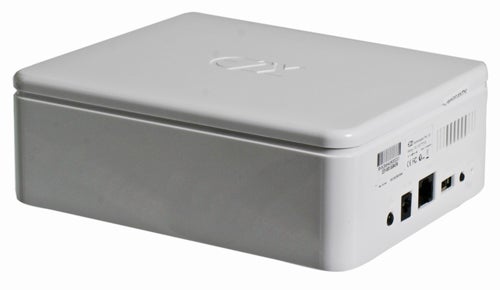 EZY MyXerver MX3600 network storage device on white background.