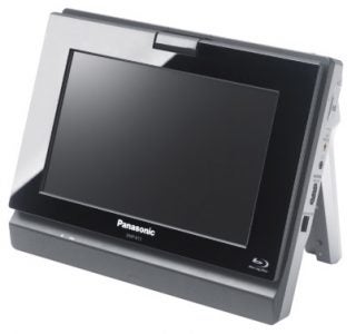 Panasonic DMP-B15 Portable Blu-ray Player on display