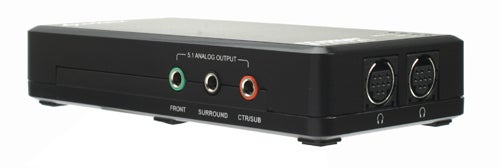 Sharkoon X-Tatic Digital V3 control unit with input-output ports.