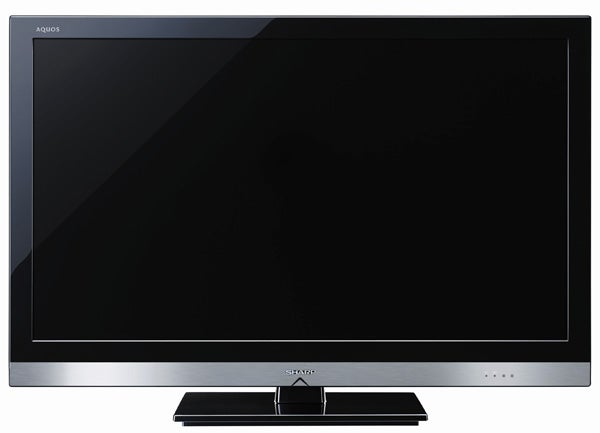 Sharp Aquos LC-40LE600E 40-inch LED LCD TV front view.