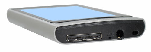 Samsung YP-R1 8GB MP3 player on white background.