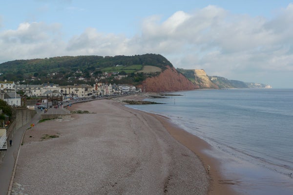 Seaside landscape captured with Panasonic Lumix DMC-GH1.