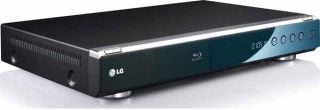 LG BD390 Blu-ray Player on white background.