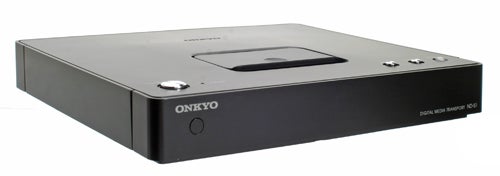 Onkyo ND-S1 Digital Media Transport on a white background.