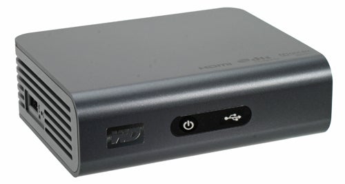 Western Digital WDTV Live HD Media Player front view.