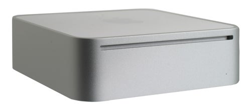 Apple Mac mini (Late 2009) isolated on white background.