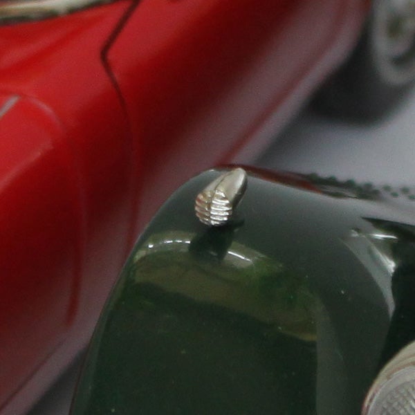 Close-up of a camera's control dial.