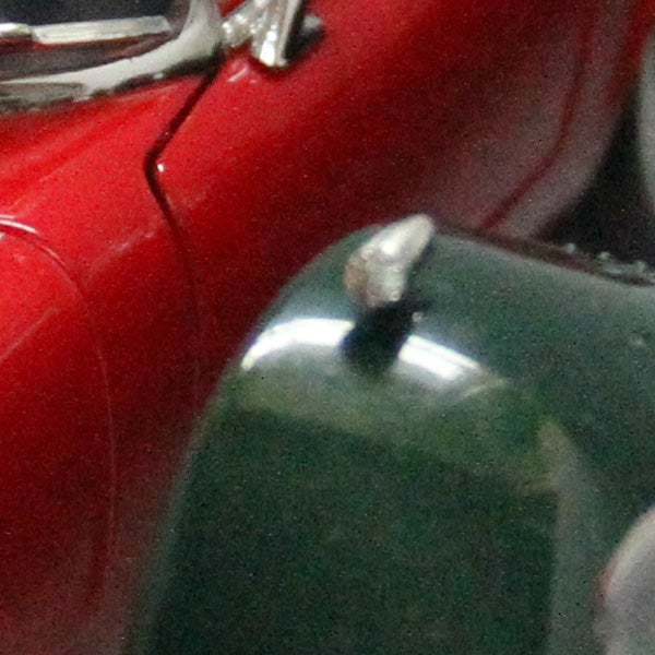 Close-up of a small object with soft focus background.
