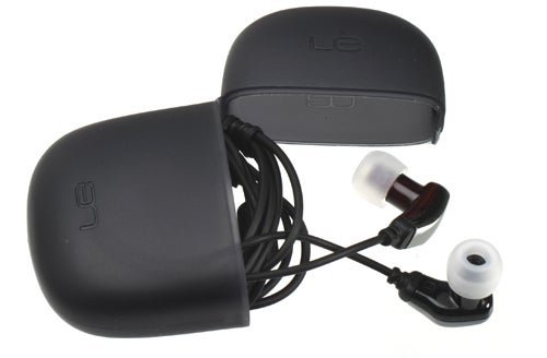 Ultimate Ears Super.Fi 5vi earphones with carrying case.