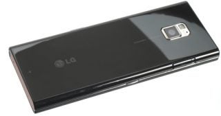 LG BL40 Chocolate phone on white background