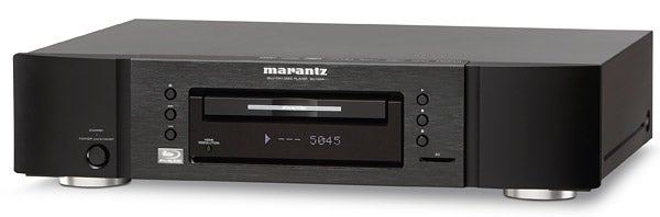 Marantz BD7004 Blu-ray player on a white background.