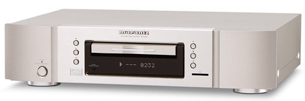 Marantz BD7004 Blu-ray player on a white background.