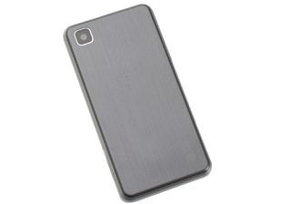 LG GD510 Pop mobile phone rear cover view.
