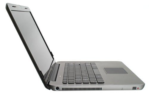 HP Envy 15-1060ea laptop with screen open against white background.