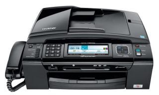 Brother MFC-795CW Wireless Inkjet Printer with handset.