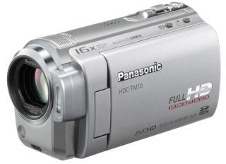 Panasonic HDC-TM10 camcorder with Full HD label