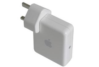 Apple AirPort Express Base Station on white background.