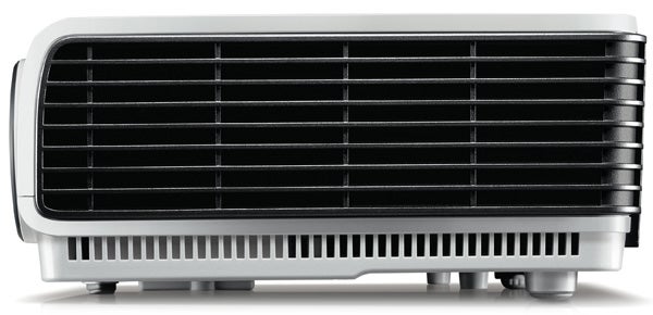 Front view of a BenQ W600 DLP projector