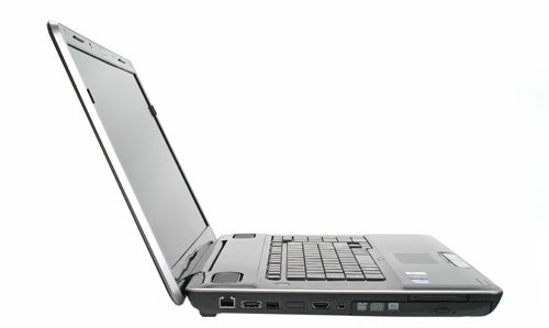 Toshiba Satellite P500-12D laptop with screen open