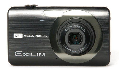 Casio Exilim EX-Z25 digital camera with 12.1 megapixels label