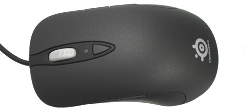 SteelSeries Xai Laser Gaming Mouse on white background.