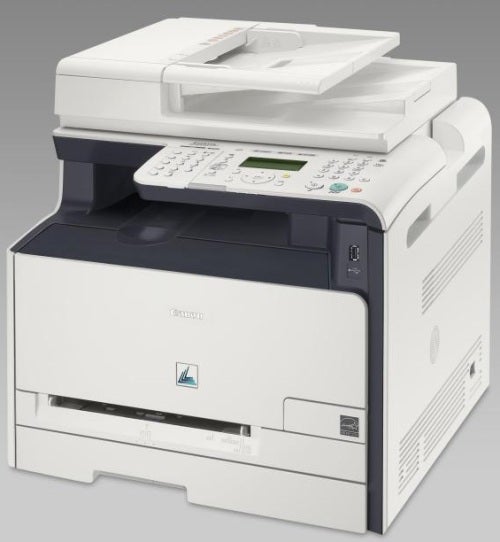 Canon i-SENSYS MF8050Cn color laser multifunction printer.