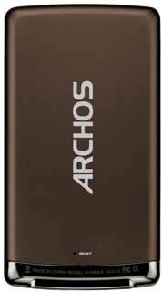 Archos 3 Vision MP3 player with brown casing.