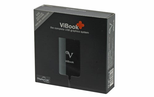 VillageTronic ViBook+ USB Graphics System packaging.