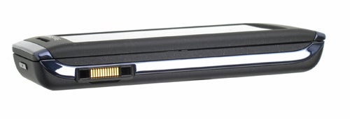 Side view of a closed Sony Ericsson Aino U10i phone.
