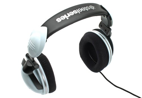 SteelSeries 5H V2 Gaming Headset on white background.