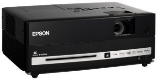 Epson EH-DM3 LCD Projector with integrated DVD player.