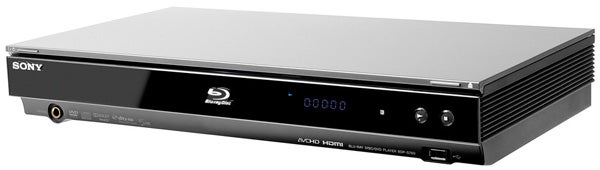Sony BDP-S760 Blu-ray player on white background