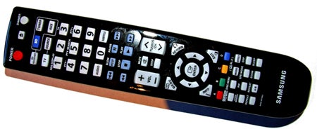 Samsung HT-BD1252 home theater system remote control.