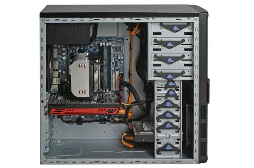 Interior view of Scan 3XS i3 OC Gaming PC.