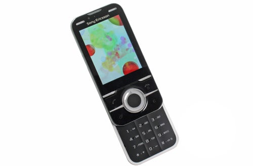 Sony Ericsson Yari U100i mobile phone on white background.