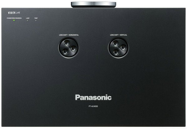 Panasonic PT-AE4000 LCD projector front view.