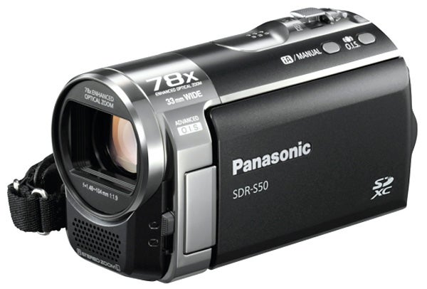 Panasonic SDR-S50 angle