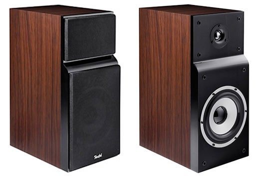 Teufel Theater 200 speakers in wood finish