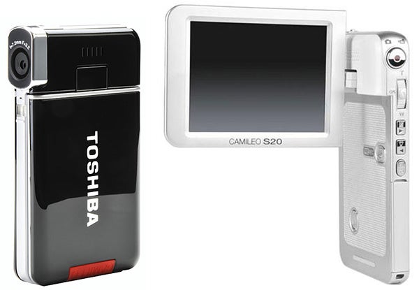 Toshiba Camileo S20 LCD display