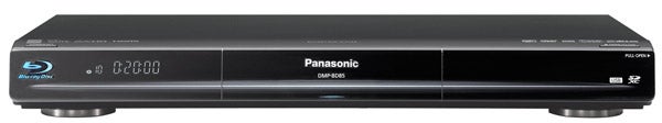 Panasonic DMP-BD85 Blu-ray player front view.