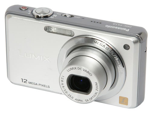 Panasonic Lumix DMC-FS10 front angle