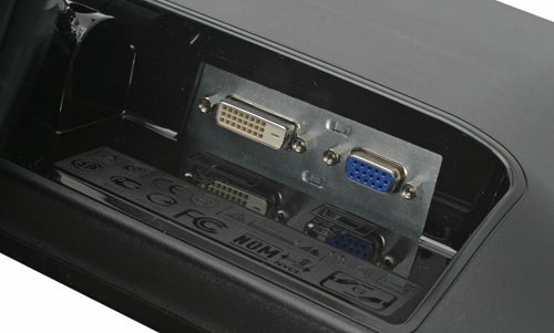 BenQ G2222HDL monitor's ports and connectivity options.