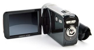 Toshiba Camileo H30 camcorder with flip-out LCD screen