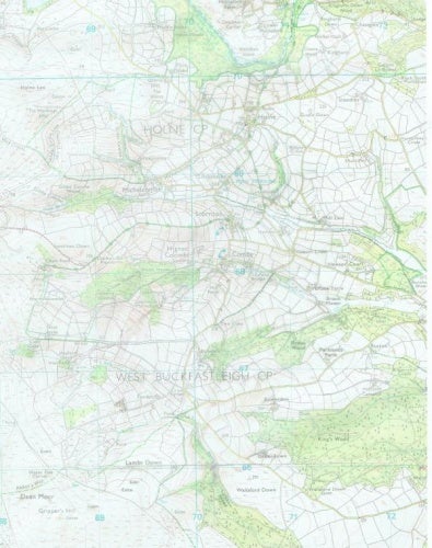 Printed map on Memory Map Toughprint Paper.