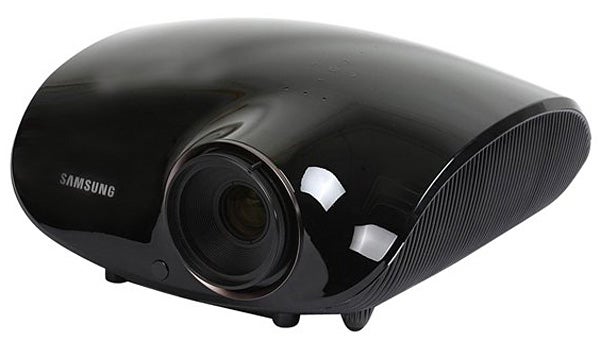 Samsung SP-A600B DLP Projector on white background.
