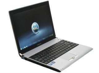 ViewSonic ViewBook Pro VNB131 laptop open on desk