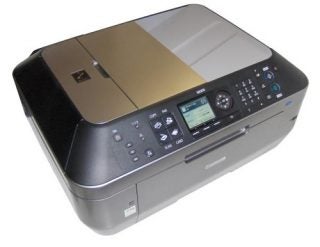Canon PIXMA MX870 Inkjet All-in-One Printer on desk.