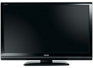 Toshiba Regza 32RV635DB 32-inch LCD TV front view.