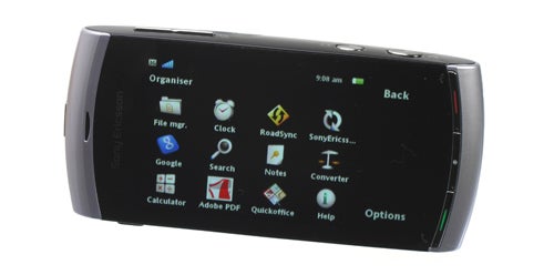 Sony Ericsson Vivaz front side